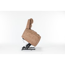 newberry light brown lift chair   