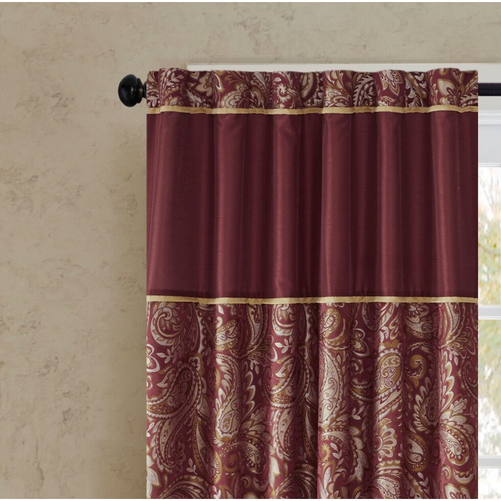 newburgh red window panel   