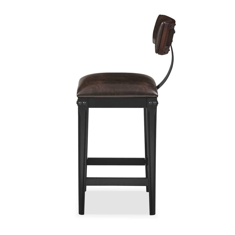 Newcastle CounterHeight Stool Mahogany Value City Furniture