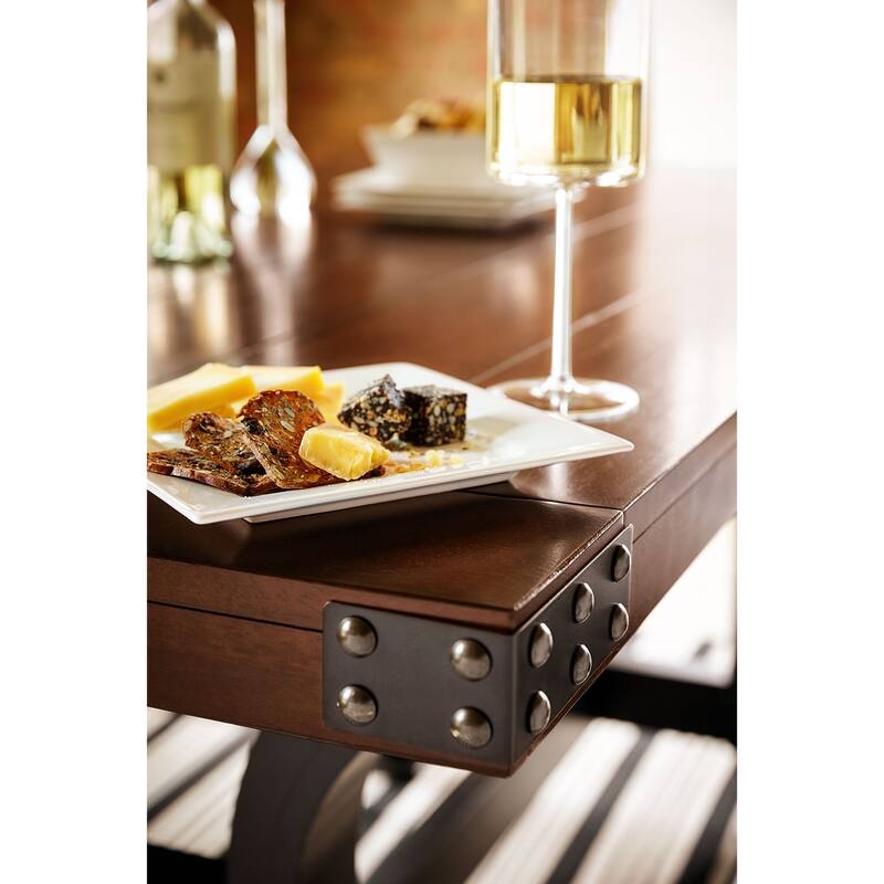 Newcastle CounterHeight Dining Table and 4 Stools Mahogany Value