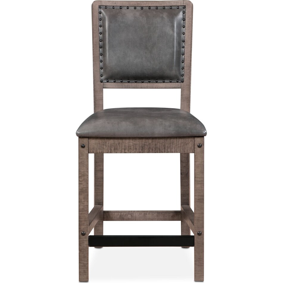 newcastle counter height gray counter height chair   