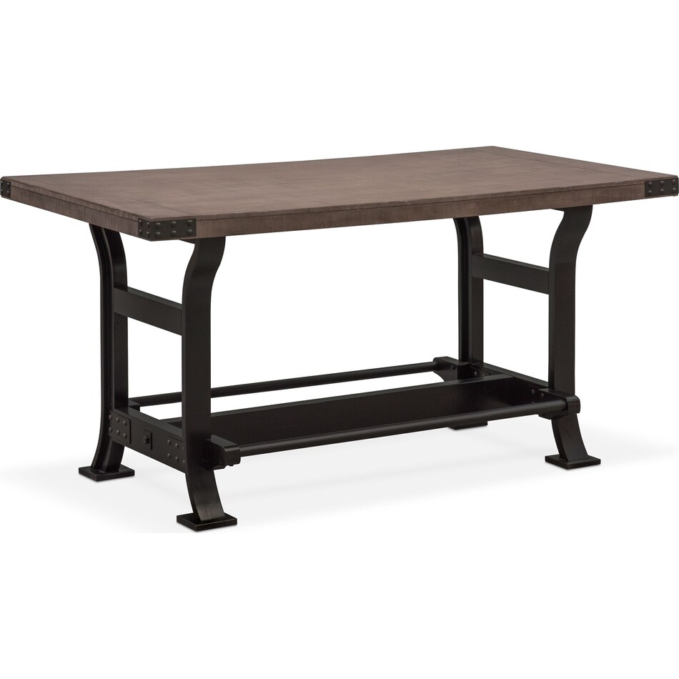Newcastle CounterHeight Dining Table Gray Value City Furniture