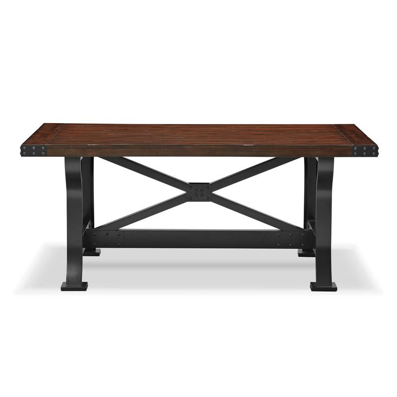 Newcastle Dining Table Mahogany Value City Furniture