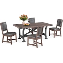newcastle standard height gray  pc dining room   