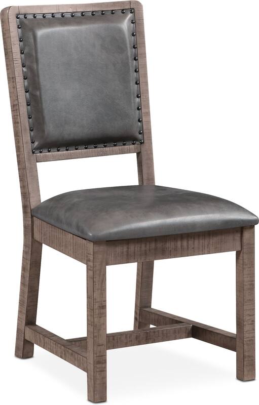 Newcastle Dining Chair Gray Value City Furniture