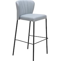newman gray bar stool   