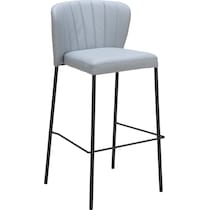 newman gray bar stool   