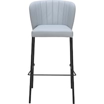 newman gray bar stool   