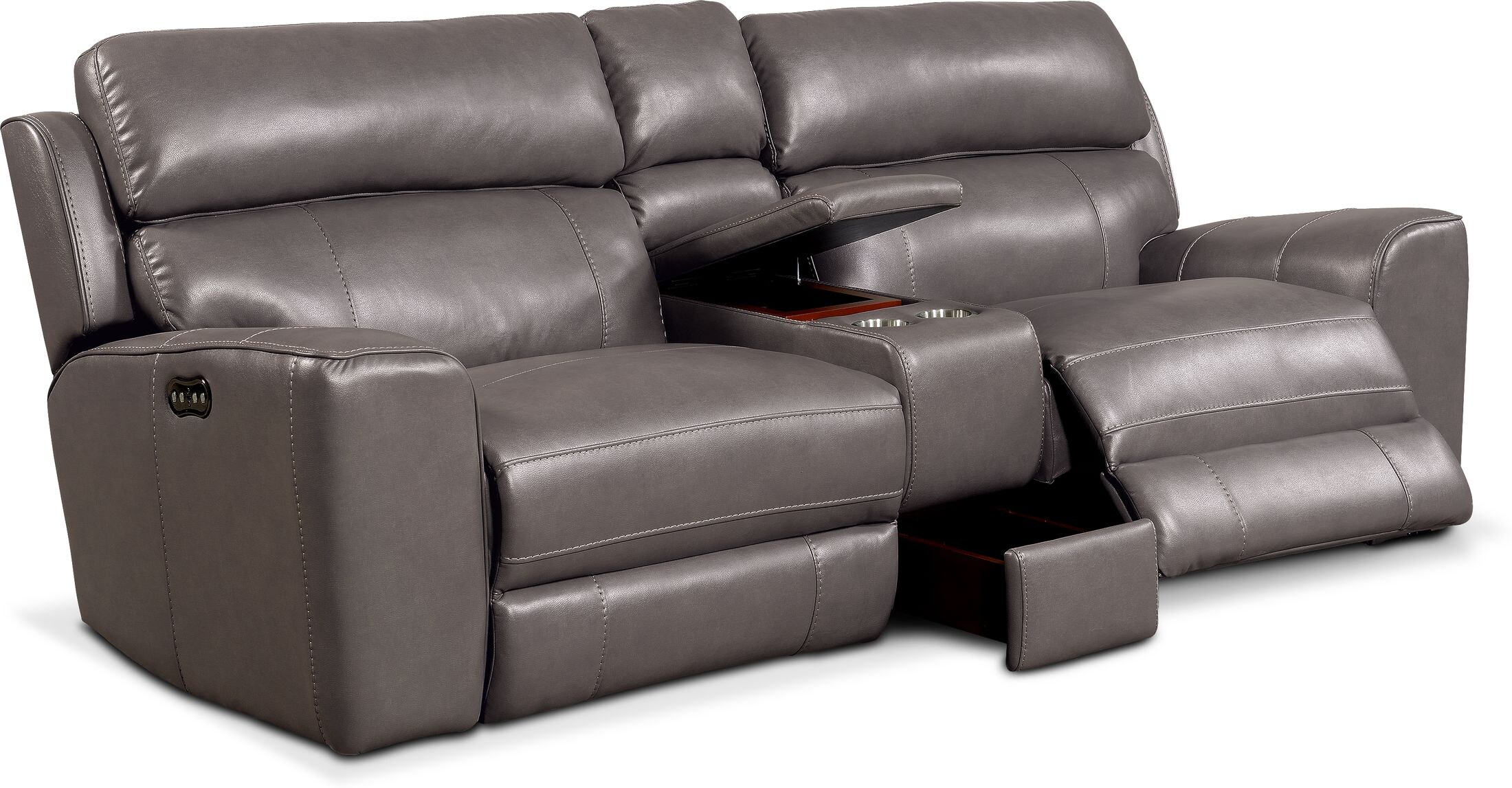 Value city outlet reclining sofa