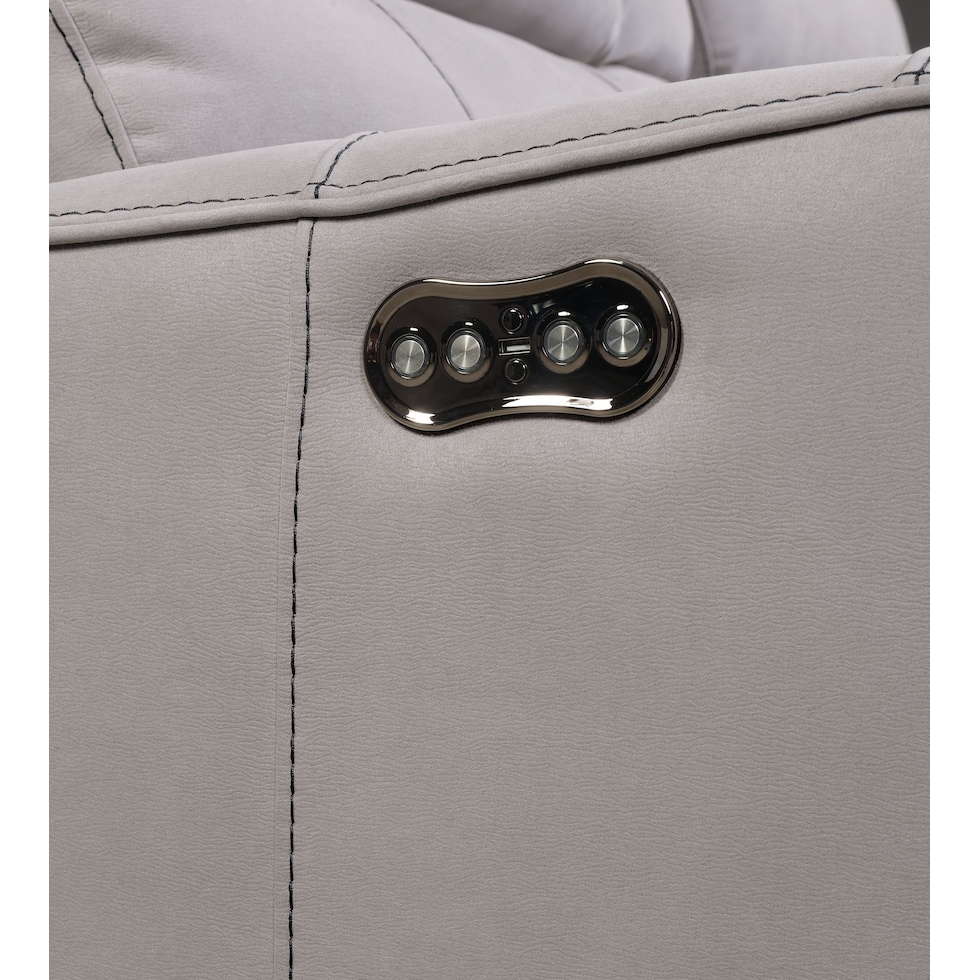 newport gray sofa   