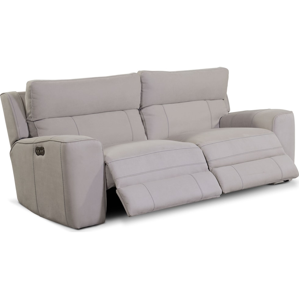newport gray sofa   
