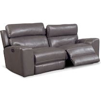 newport gray sofa   