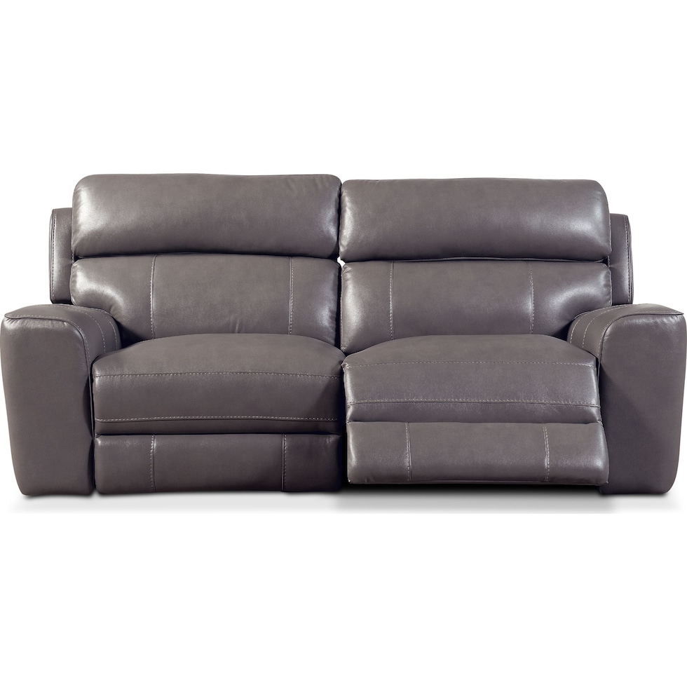 newport gray sofa   