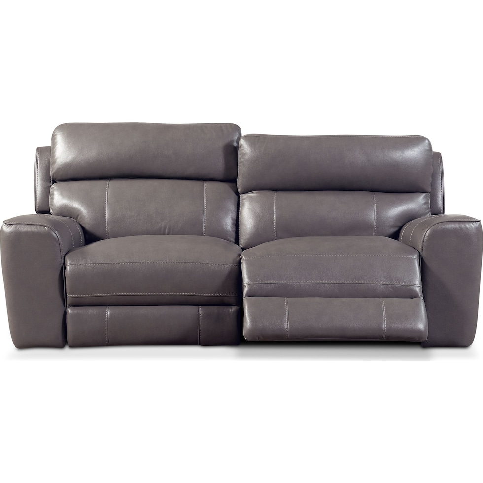 newport gray sofa   