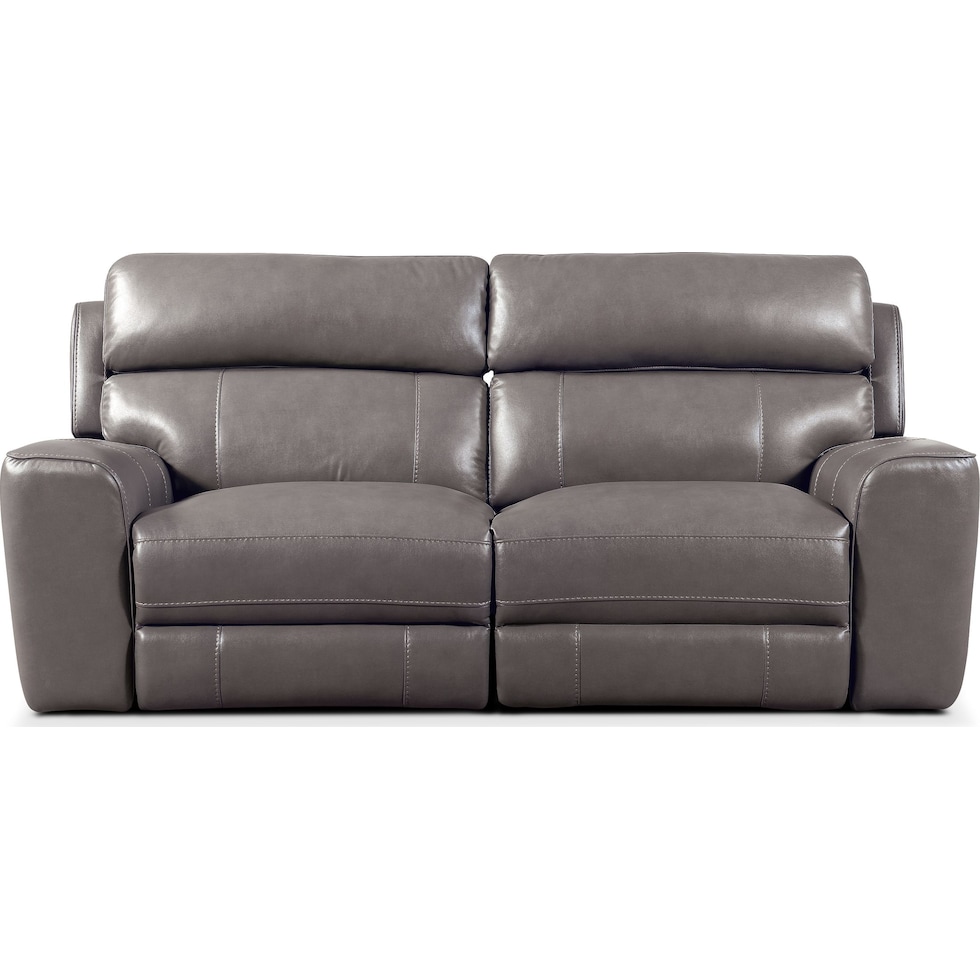 newport gray sofa   