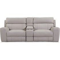 newport gray sofa   