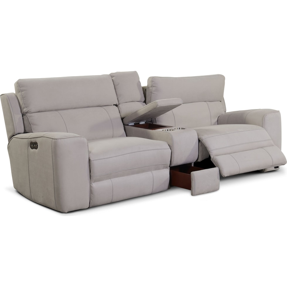 newport gray sofa   