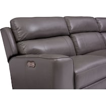 newport gray sofa   