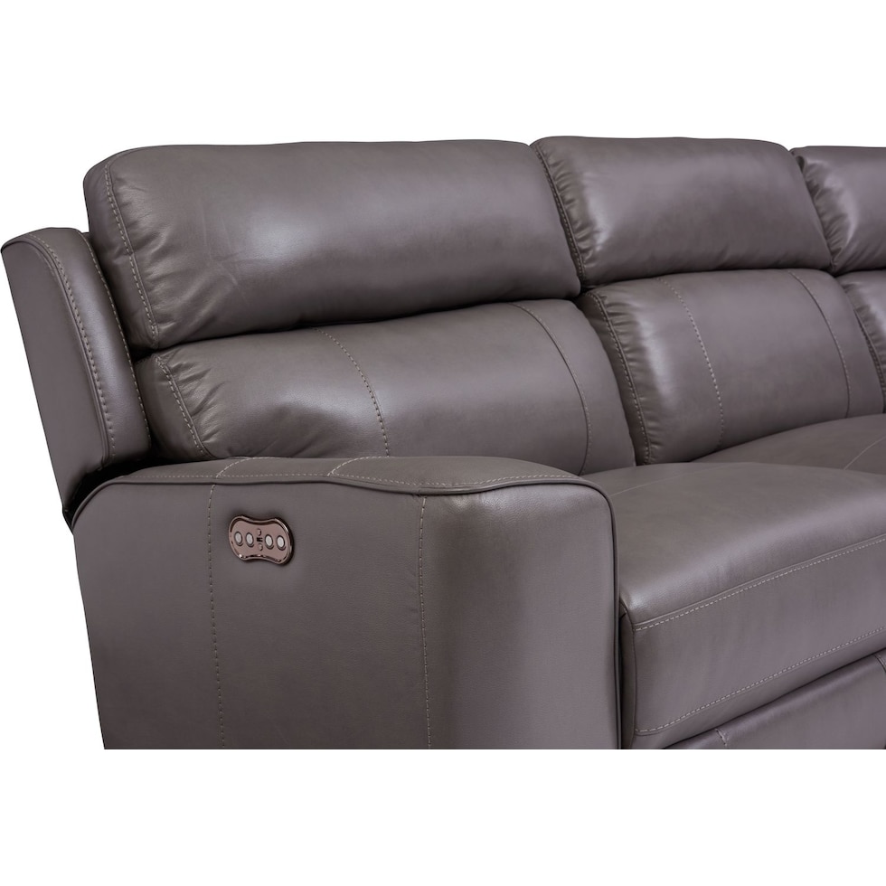 newport gray sofa   