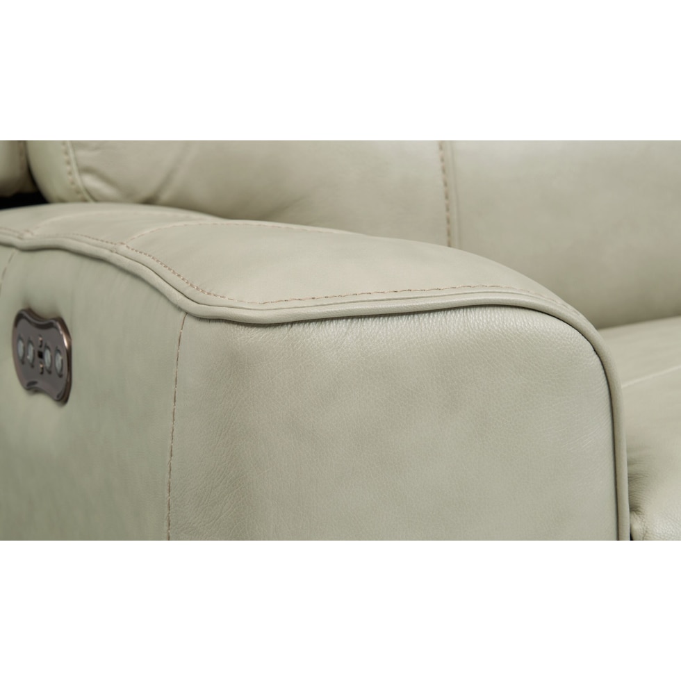 newport white sectional   