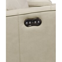 newport white sectional   