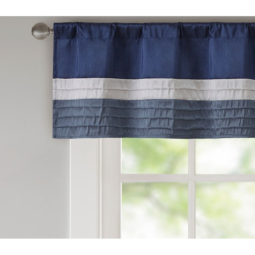 niagara blue window valence   