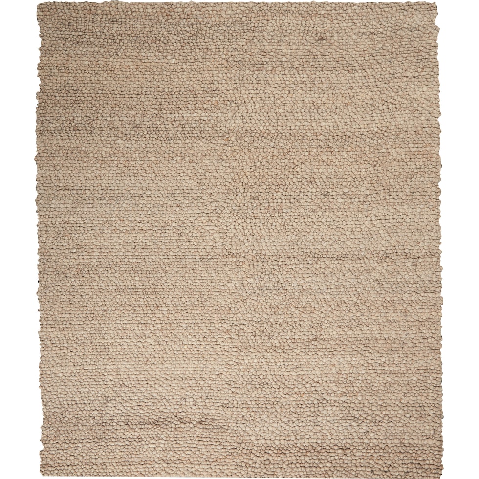 nice light brown area rug  x    