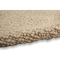 nice light brown area rug  x    