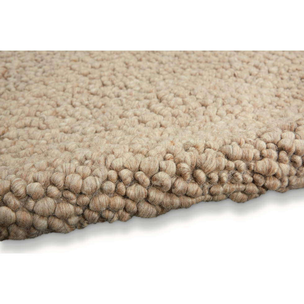 nice light brown area rug  x    