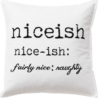 Niceish 20"x20" Pillow