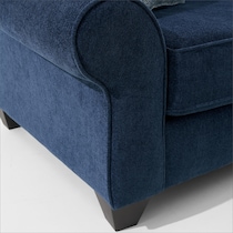 nicki blue sofa   