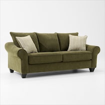 nicki green sofa   