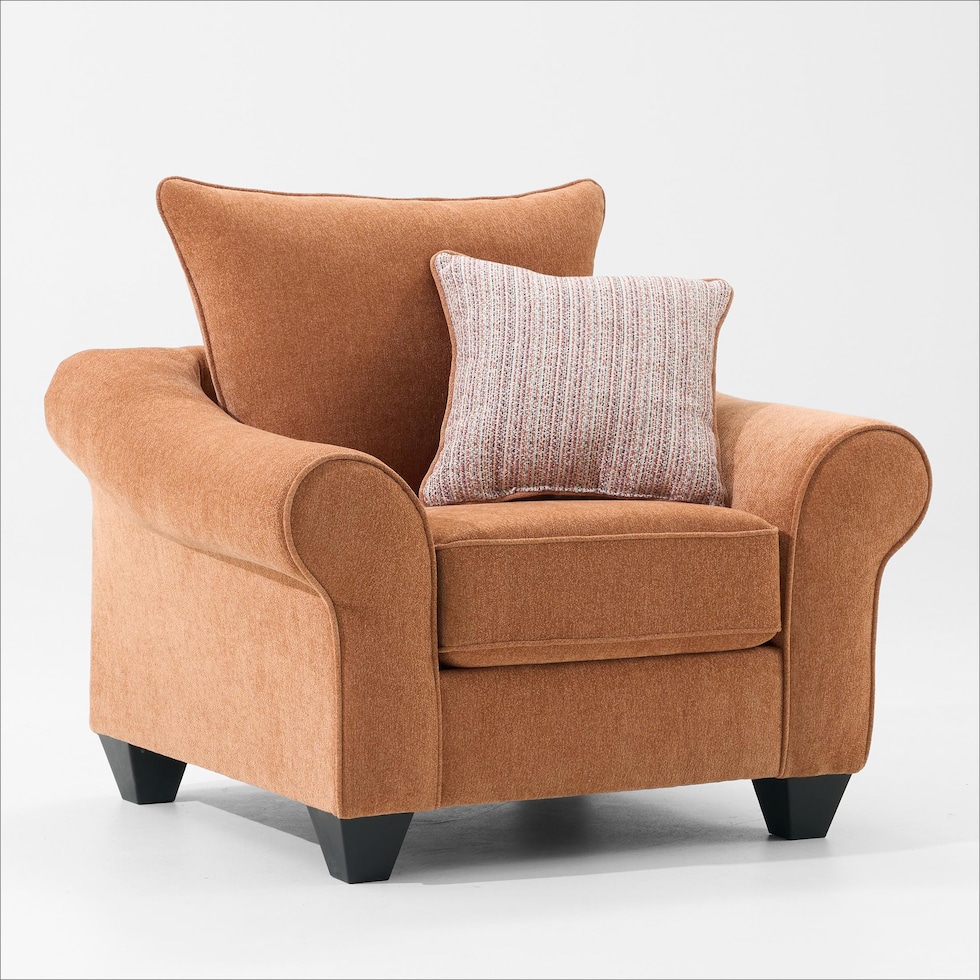 nicki red chair   