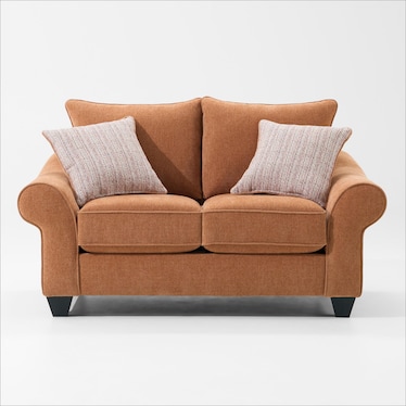 Nicki Loveseat  - Brick