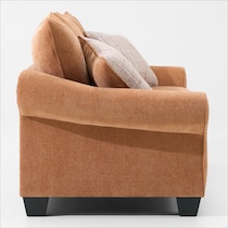 nicki red sofa   