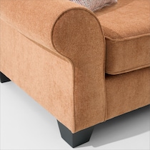 nicki red sofa   
