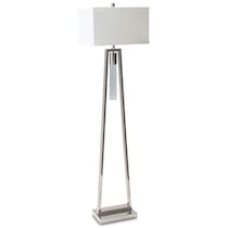 nickle ice floor nickel floor lamp   