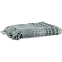 nikau gray blanket   