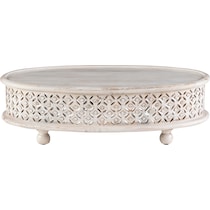 nikita white coffee table   