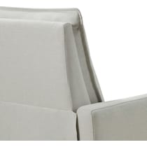 nilana white recliner   