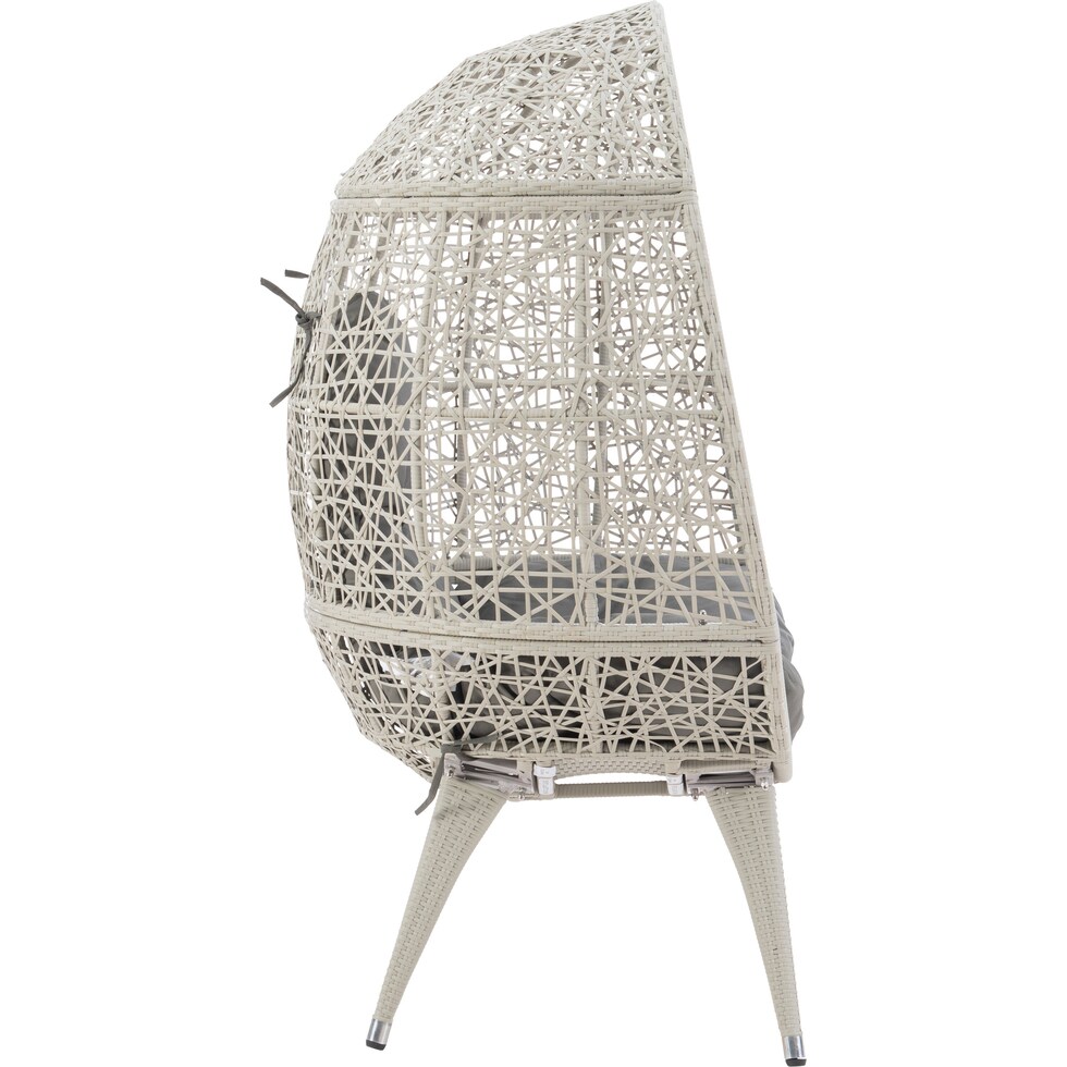 noah gray egg chair   