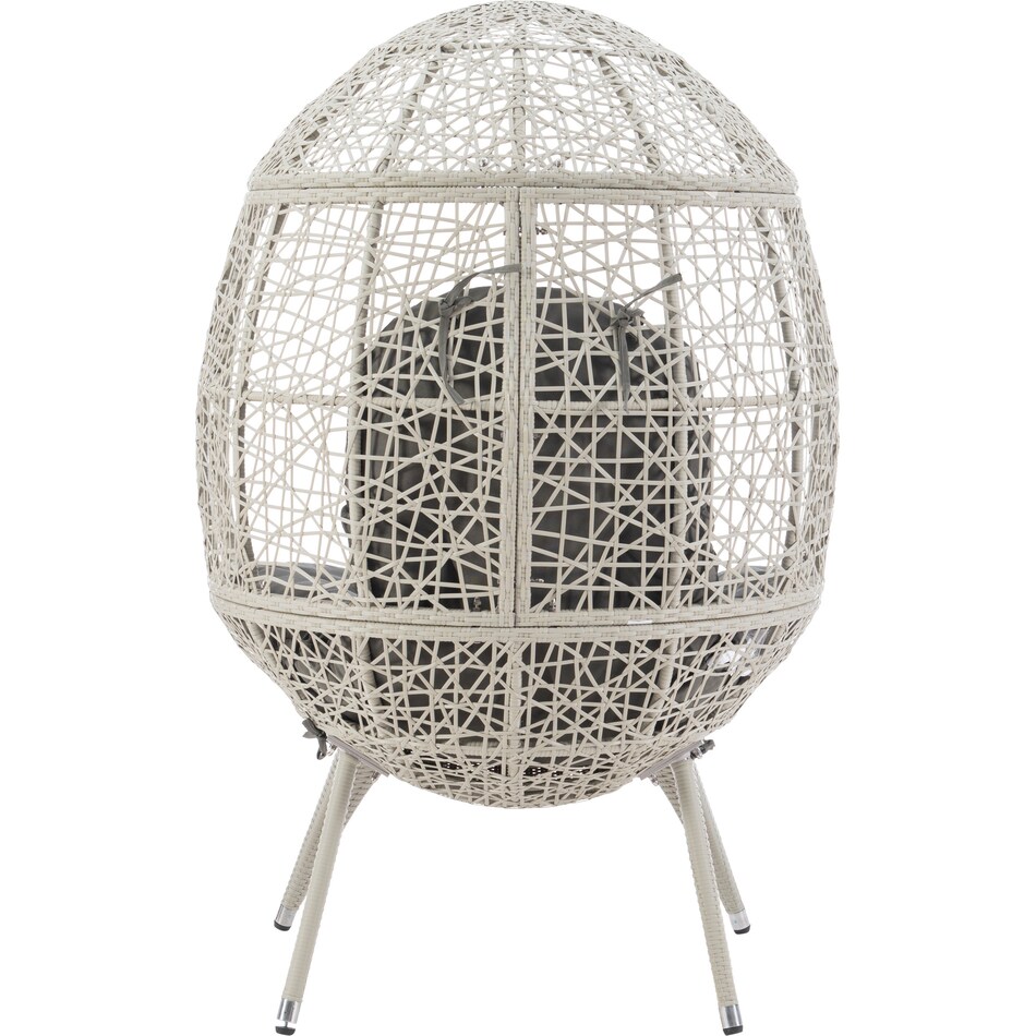 noah gray egg chair   