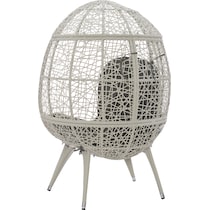 noah gray egg chair   
