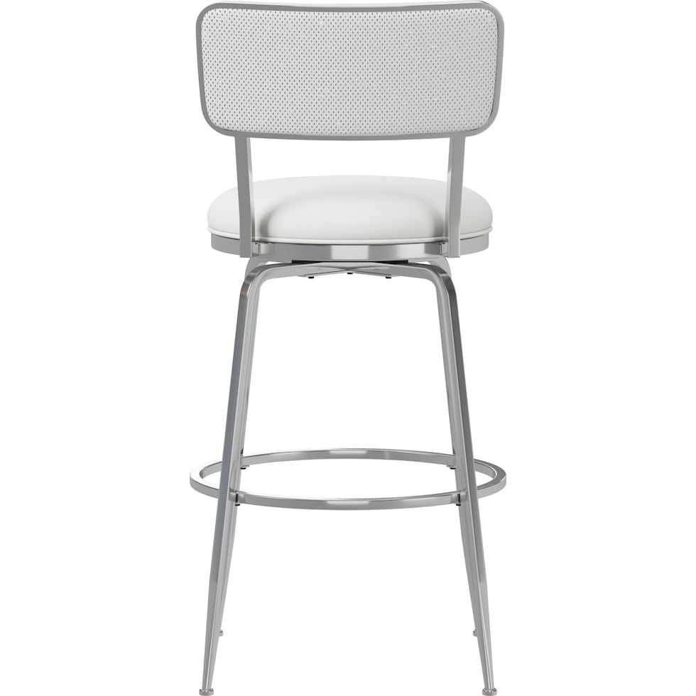 noelle white bar stool   