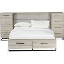 nolan gray  pc king storage bedroom   