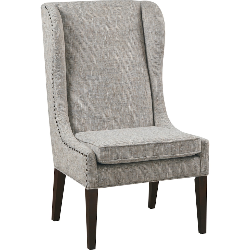 nome gray dining chair   