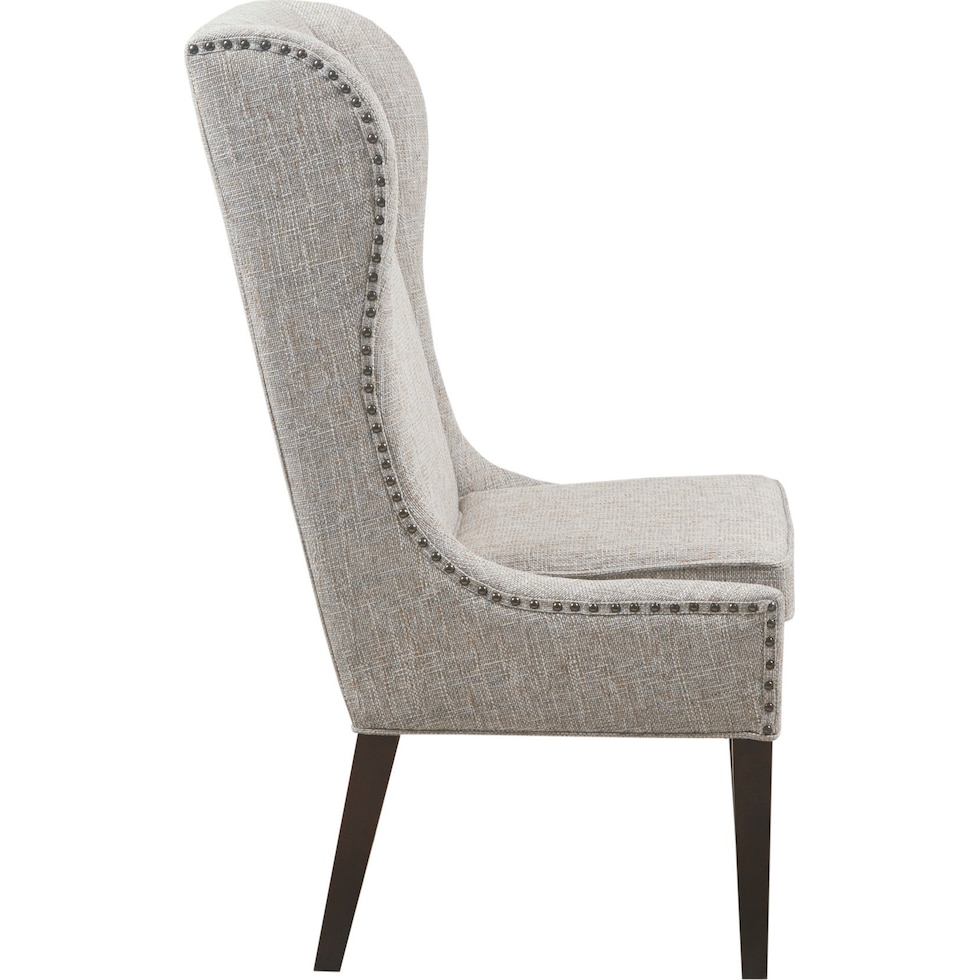 nome gray dining chair   