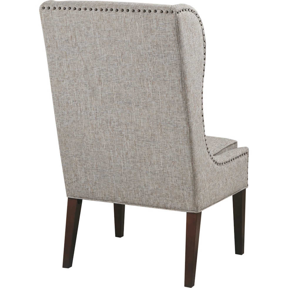 nome gray dining chair   