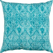 noor blue outdoor accent pillow   