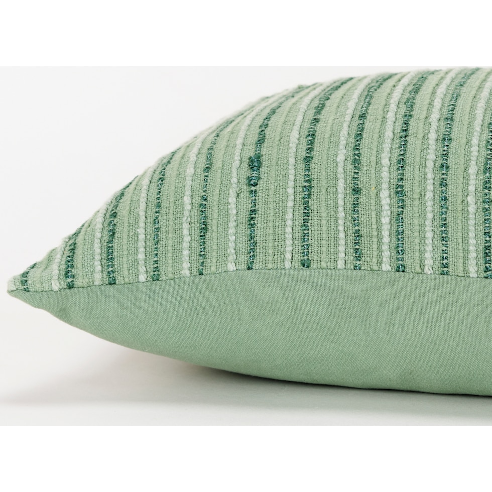 norah green accent pillow   